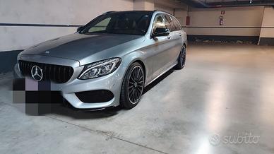 Mercedes C220 Premium  AMG Line - TETTO PANORAMICO