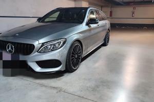 Mercedes C220 Premium  AMG Line - TETTO PANORAMICO