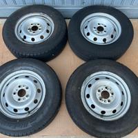 Ruote complete da 15 pollici per fiat ducato