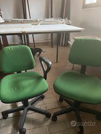 Sedie da ufficio/scrivania
