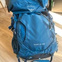 Zaino Trekking Osprey Kestrel 68-L-come nuovo
