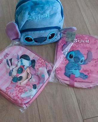 Disney zainetto Stitch o Minnie 
