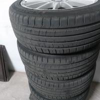 Cerchi in lega Oz ranging da17con gomme  usate