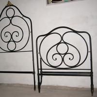 Letto in ferro '800