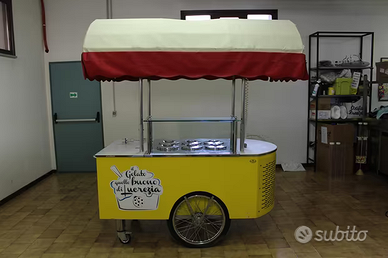 Carrettino gelati a glicole