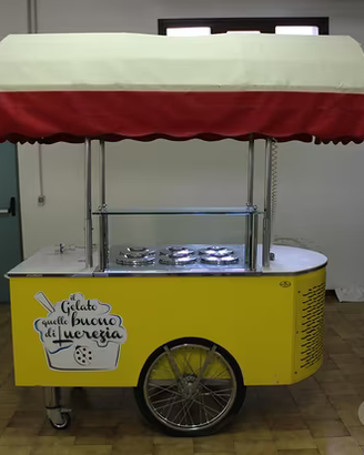 Carrettino gelati a glicole