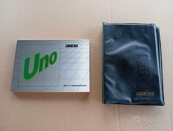 Fiat Uno Turbo ie Uso Manutenzione + Custodia 1989