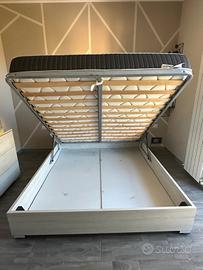 letto contenitore+materasso