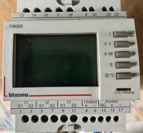 Bticino F3N200 multimetro modulare