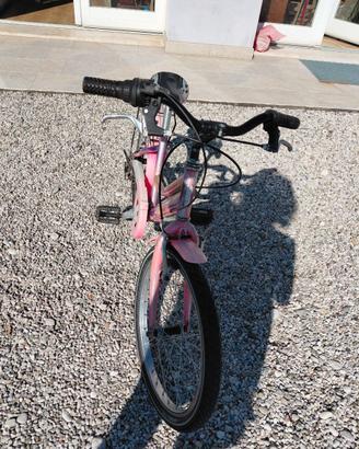 Bicicletta bambina/ragazza MTB 20''- Rosa e Viola