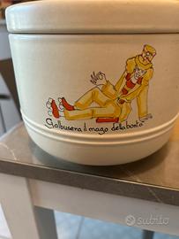 Biscottiera in ceramica