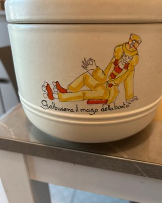 Biscottiera in ceramica