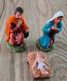 natività in ceramica 6cm