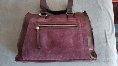 Borsa Carpisa vera pelle e scamosciato.