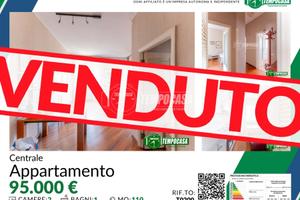 TRILOCALE AL PIANO RIALZATO IN CENTRO!