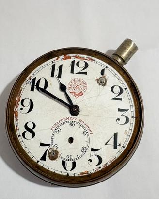 Antico orologio da tasca Messaggero Roskopf
