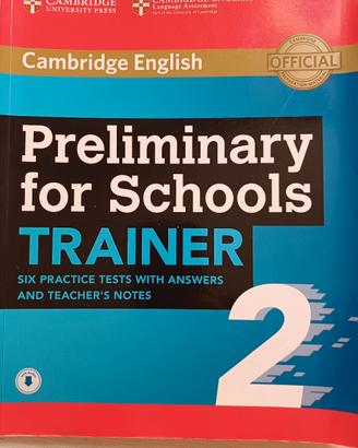 Preliminary for schools Trainer 2
