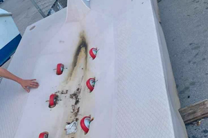 Pedana moto d 'acqua