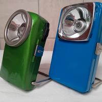 VECCHIE PILE TORCE LAMPADE EMERGENZA VINTAGE 