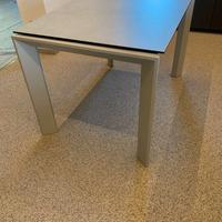 Tavolo da pranzo Ceramique grigio cemento