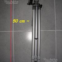 Cavalletto treppiede telescopico