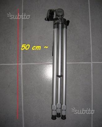Cavalletto treppiede telescopico