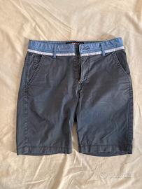 Pantaloncini corti uomo blu/grigi bermuda estate