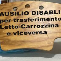 Trasferimento letto-carrozzina e viceversa