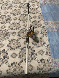 canna da pesca+mulinello