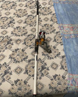 canna da pesca+mulinello