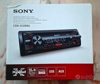 Autoradio sony CDX-G12000U frontalino estraibile