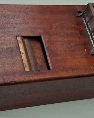Cassa registratore antico in Legno G.H. Gledhill