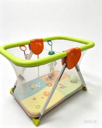  Box Lettino Pieghevole per Bambini