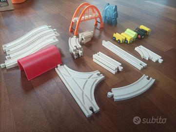 Set trenino legno Brio e Ikea