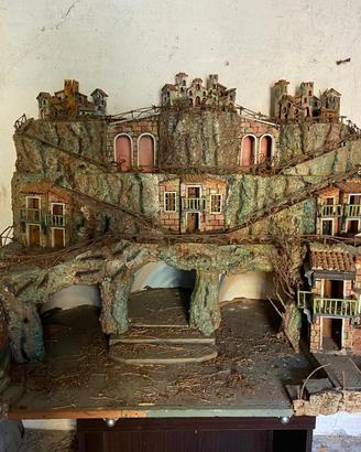 Presepe artigianle in stile 700