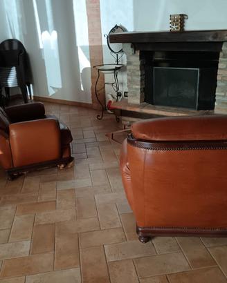 Poltrone in pelle