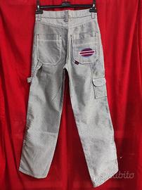 Rari pantaloni skate FUBU silver 