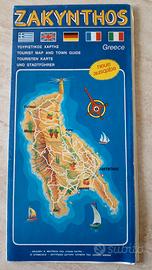 Cartina stradale Zante / Zakynthos