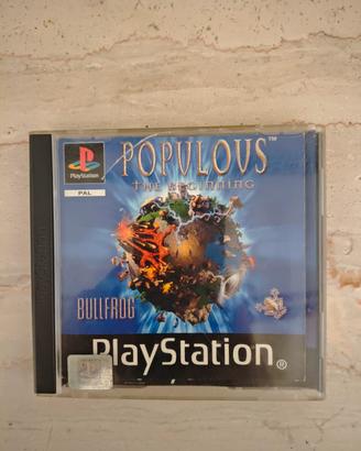 Populous the beginning PlayStation 1