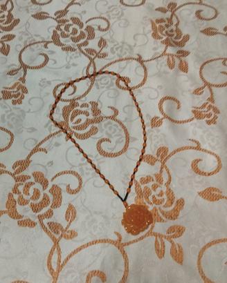 Collana con fiore