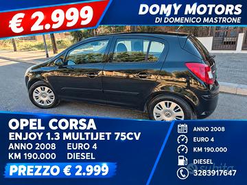 Opel Corsa 1.3 multijet 75cv enjoy anno 08