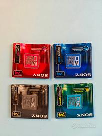 4 minidisc Sony NUOVI