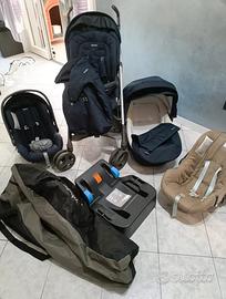 trio Inglesina con doppio ovetto per auto