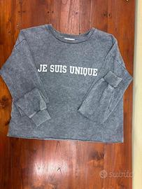 Felpa grigia del marchio Subdued taglia M