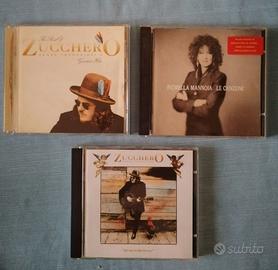 3 CD musica (2 di Zucchero e 1 di Mannoia)