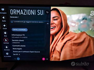 televisore  LG 49" smart