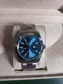 ROLEX DATEJUST 41 Ref. 126300 Blu – Oyster NUOVO