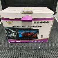 Stereo auto con display