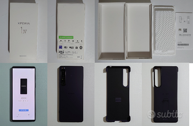 Sony Xperia 1 IV 5G 6.5 4K OLED 512GB 12GB Purple