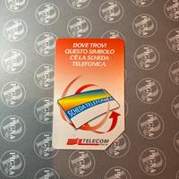 Scheda telefonica rara